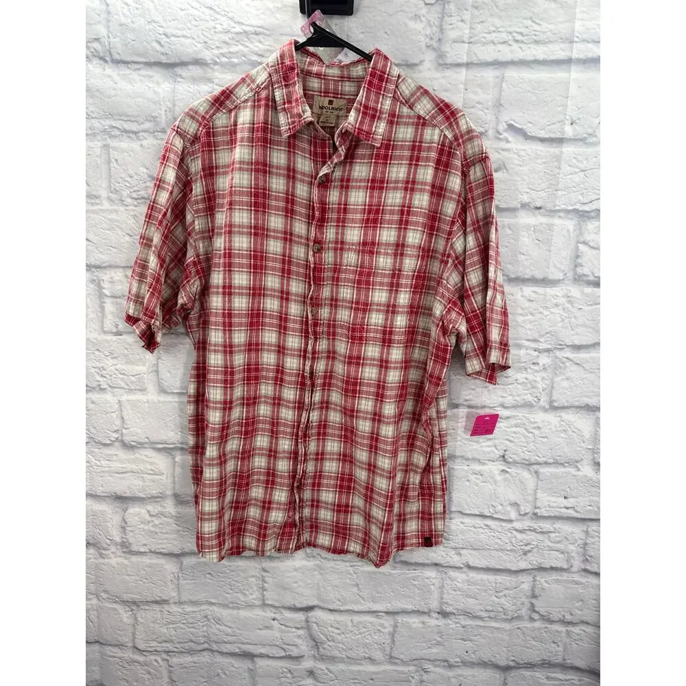 Wool Rich Mens T-shirt Red Large - Picture 1 of 5